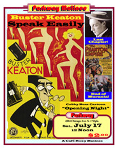 Speak Easily Matinee Poster