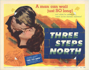 Three Steps North Poster